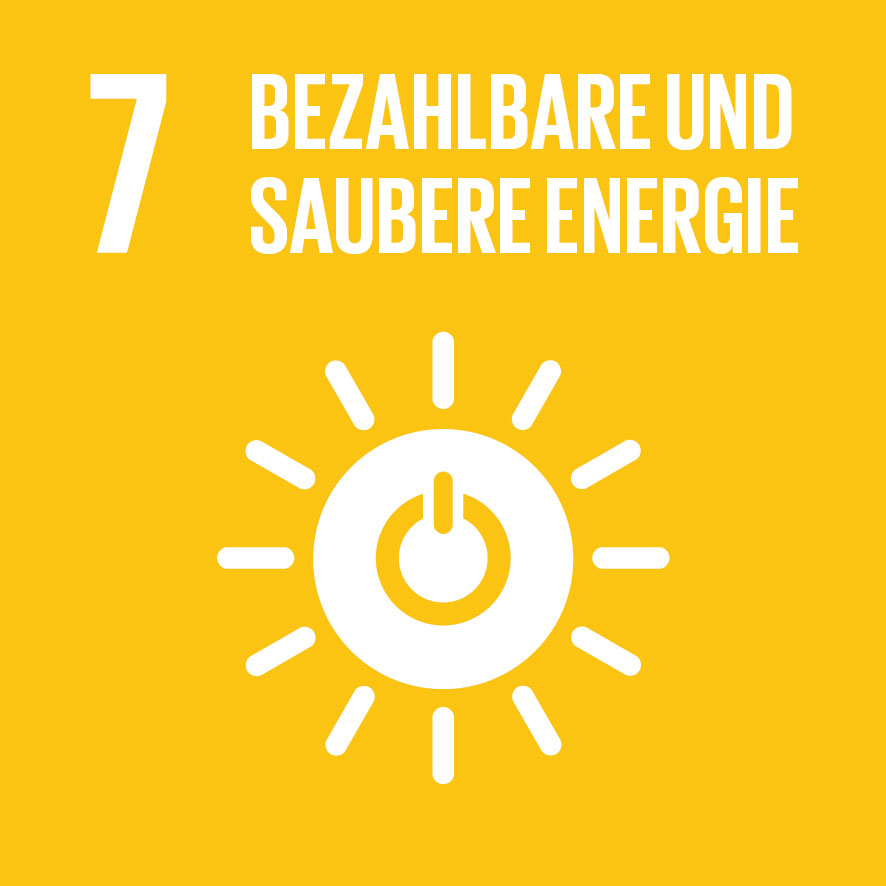 SDG 7 Bezahlbare, saubere Energie fuer alle