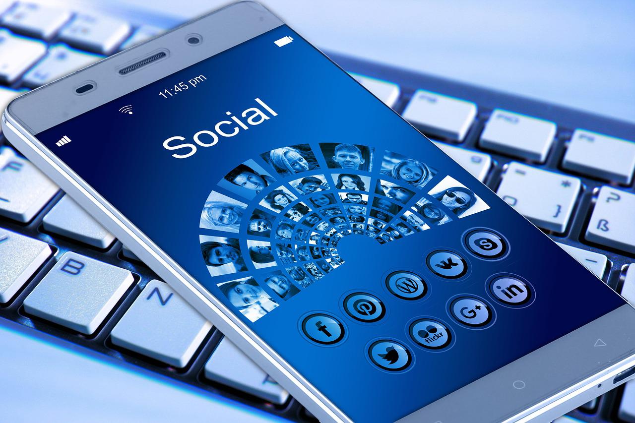 Social Media Plattformen mobil