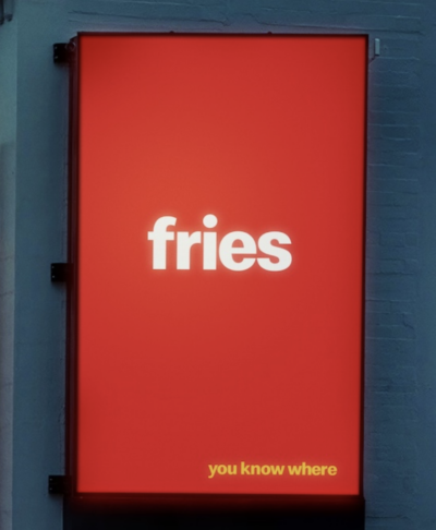 OOH-Kampagne für McDonalds Neuseelnad Pommes Frites